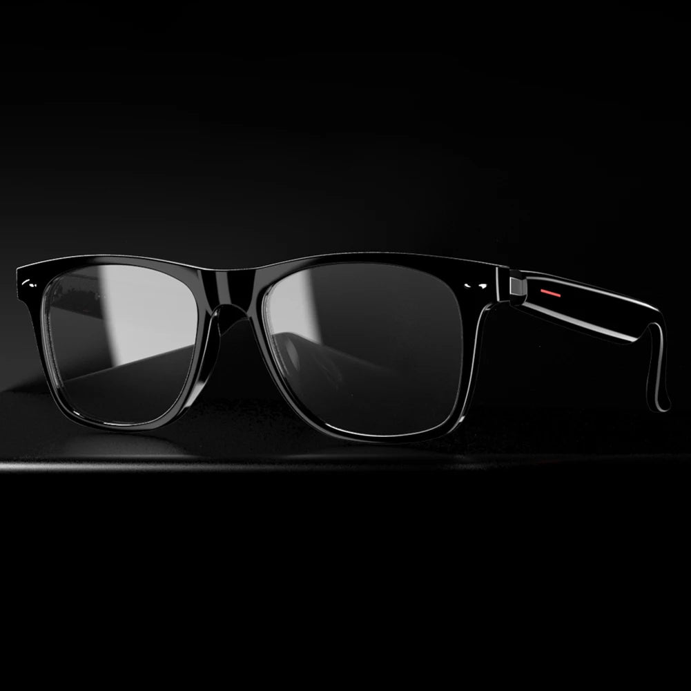 AI-Powered Smart Glasses with Voice Assistant and Bluetooth Audio Integration